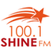 100.1 Shine-FM - WHFF-LP Logo