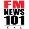 FM News 101 - KXL-FM Logo