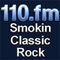 110.FM - Smokin Classic Rock Logo