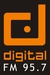 Digital 95.7 FM Logo