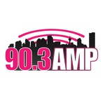 90.3 Amp - CKMP-FM Logo