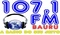 Radio 107 Bauru Logo