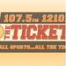 The Ticket - WTXK Logo