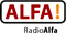 Radio Alfa (Østjylland) Logo