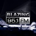 Blazing 95.1 Logo