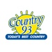 Country 93.7 FM - CKYC Logo