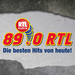 89.0 RTL - #Love Logo