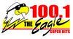 100.1 The Eagle - KJBI Logo