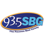 93.5 SBG - WSBG Logo