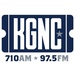 News Talk Sports 710AM & 97.5FM - KGNC Logo