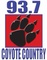 93.7 The Coyote - KYTI Logo