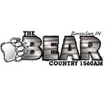 104.5 FM 1560 AM The Bear Country - WRIN Logo