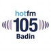 Hot Fm 105 Badin Logo