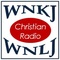 WNKJ/WNLJ Christian Radio - W269CD Logo