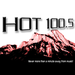 Hot 100.5 - KGHT Logo