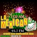 La Mexicana 102.1 FM - XEURM Logo