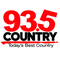 Country 93.5 - CKXC-FM Logo