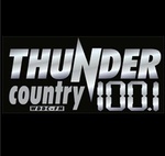 Thunder Country 100.1 - WDDC Logo