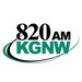 KGNW 820 AM The Word - KGNW Logo