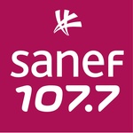 Radio Sanef 107.7 FM - Est Logo