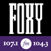 Foxy 107.1/104.3 - WFXK Logo