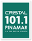 101.1 Cristal FM Logo