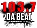 103.7 Da Beat Logo