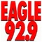 92.9 The Eagle - KTGL Logo