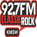 92.7 Classic Rock - KMSW Logo