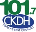 101.7 CKDH - CKDH-FM Logo