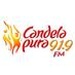 Candela Pura 91.9 FM Logo