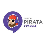 Pirata FM Cancún - XHCQR Logo