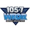 105.7 WROR - WROR-FM Logo