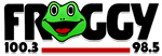 Froggy 100.3 and 98.5 - WGYI Logo