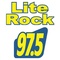 Lite Rock 97.5 - WHMS-FM Logo