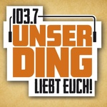 103.7 UnserDing Logo