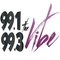 99.1 & 99.3 The Vibe - WFZX Logo