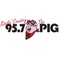 95.7 The Big Pig - WPIG Logo