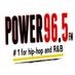 Power 96.5 - WQHH Logo