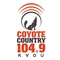 Coyote Country 104.9 - KVOU-FM Logo