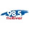 98.5 The River - WWVR Logo