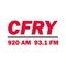 CFRY 920 AM - CFRY Logo