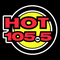 Hot 105.5 - CKQK-FM Logo