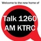 Talk 1260 - KTRC Logo