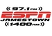 ESPN Jamestown - KQDJ Logo