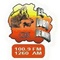 El Lobo de Mina - XEMTV Logo