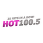 Hot 100.5 - WVHT Logo