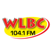 104.1 WLBC - WLBC-FM Logo