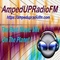 Amped UP Radio FM Logo