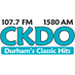 107.7 FM & 1580 AM CKDO - CKDO Logo